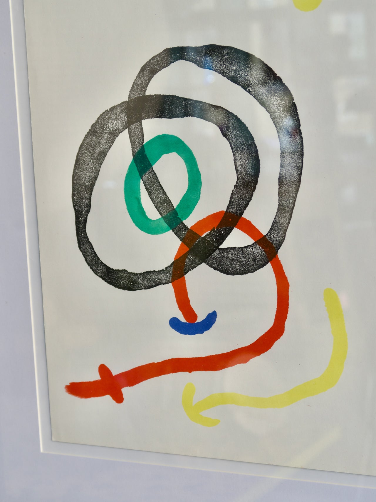 FÄRGLITOGRAFI JOAN MIRÓ
