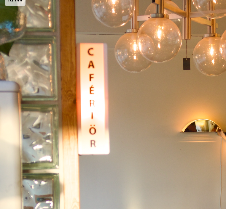 CAFÉRIÖR SIGN