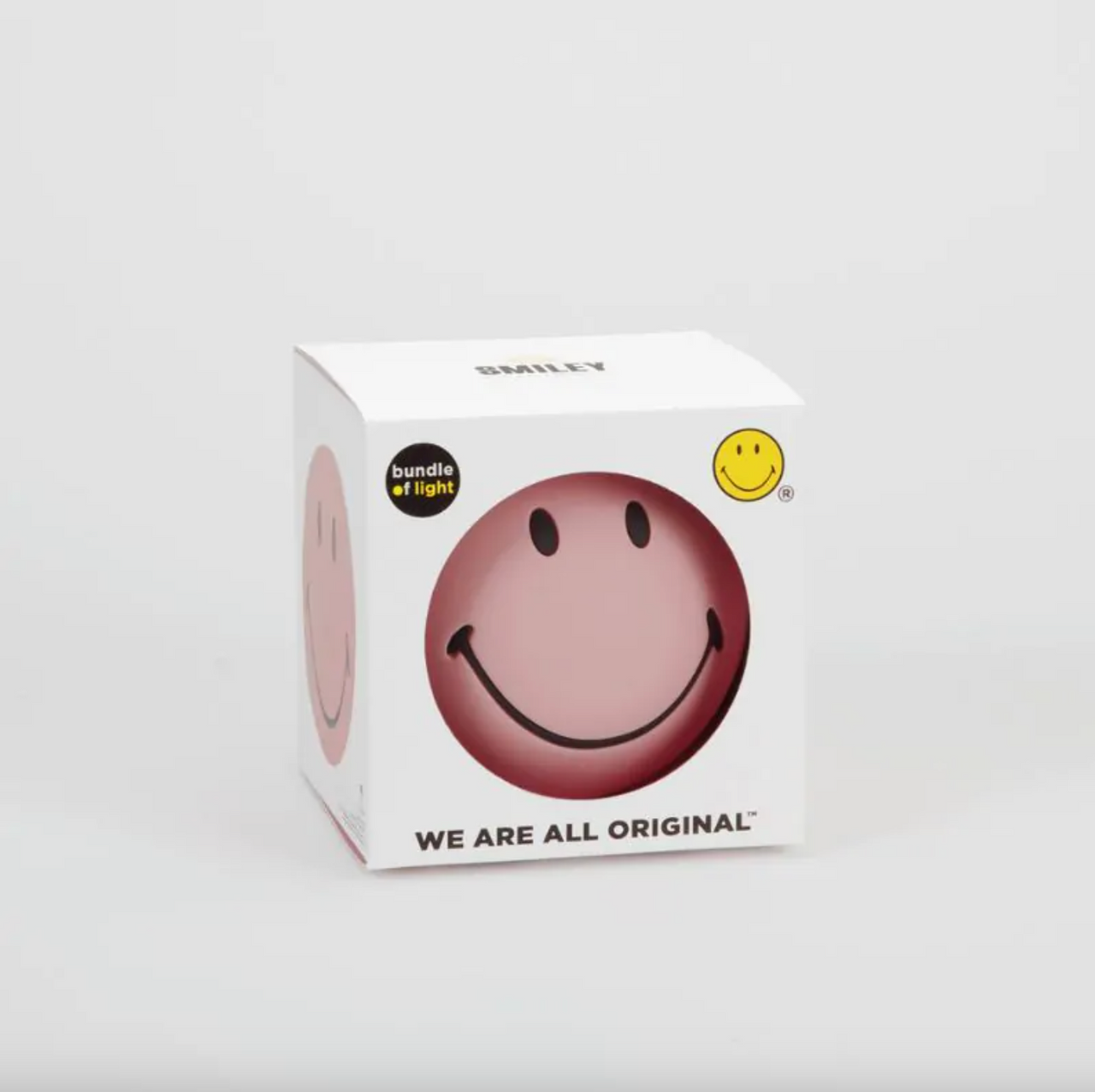 LAMPA SMILEY MINI PINK